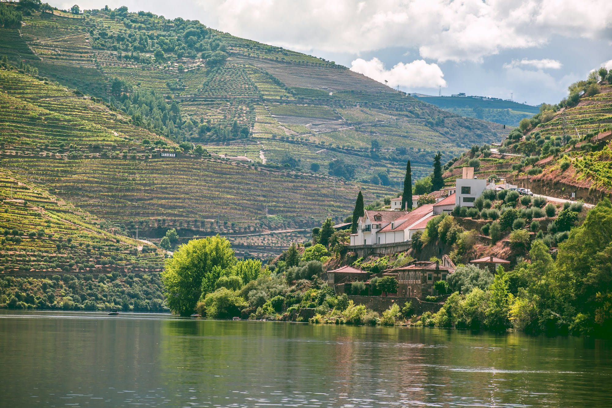 A representative wine estate hotel in the Douro Valley